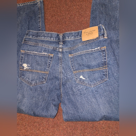 Abercrombie & Fitch Classic Staight Fit Men's Jeans Marked 31x30 Measuring 30x28 - Picture 14 of 14